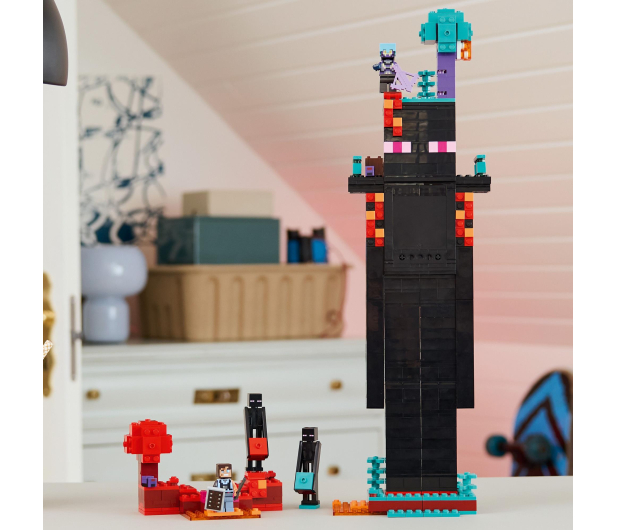 LEGO Minecraft 21279 Wieża Endermana - 1331615 - zdjęcie 9